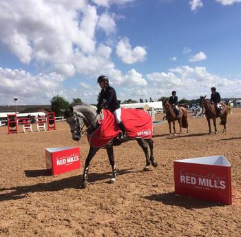 Abbie Bevan storms to victory in the Connolly’s RED MILLS Senior Newcomers Second Round at Arena UK Abbie Bevan storms to victory in the Connolly’s RED MILLS Senior Newcomers Second Round at Arena UK